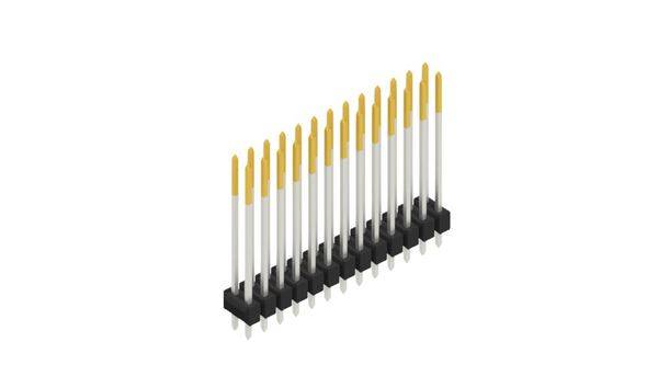 Fischer Elektronik Stiftleiste (Standard) Anzahl Reihen: 2 10055814 10St.