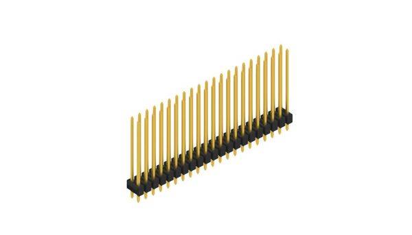 Fischer Elektronik Stiftleiste (Standard) Anzahl Reihen: 2 10055836 10St.