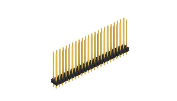 Fischer Elektronik Stiftleiste (Standard) Anzahl Reihen: 2 10055842 10St.