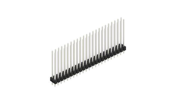 Fischer Elektronik Stiftleiste (Standard) Anzahl Reihen: 2 10055843 10St.