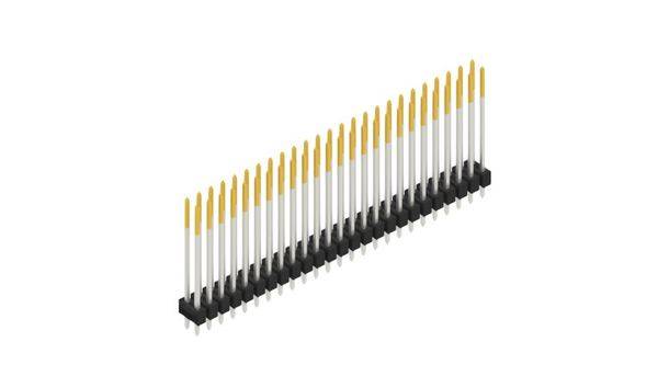 Fischer Elektronik Stiftleiste (Standard) Anzahl Reihen: 2 10055849 10St.