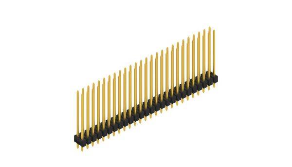 Fischer Elektronik Stiftleiste (Standard) Anzahl Reihen: 2 10055851 10St.