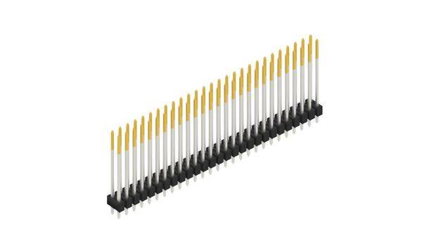 Fischer Elektronik Stiftleiste (Standard) Anzahl Reihen: 2 10055855 10St.