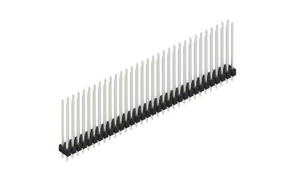 Fischer Elektronik Stiftleiste (Standard) Anzahl Reihen: 2 10055871 10St.