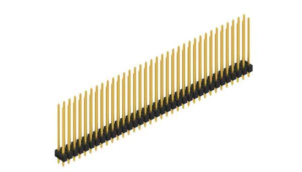 Fischer Elektronik Stiftleiste (Standard) Anzahl Reihen: 2 10055876 10St.