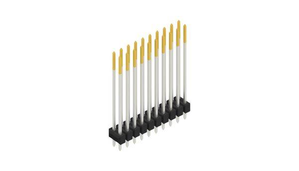 Fischer Elektronik Stiftleiste (Standard) Anzahl Reihen: 2 10055907 10St.