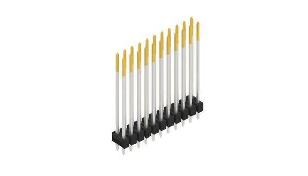 Fischer Elektronik Stiftleiste (Standard) Anzahl Reihen: 2 10055910 10St.