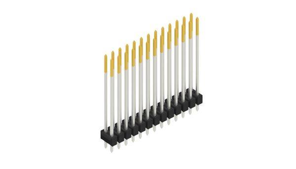 Fischer Elektronik Stiftleiste (Standard) Anzahl Reihen: 2 10055915 10St.