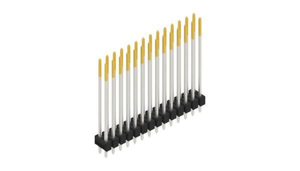 Fischer Elektronik Stiftleiste (Standard) Anzahl Reihen: 2 10055917 10St.