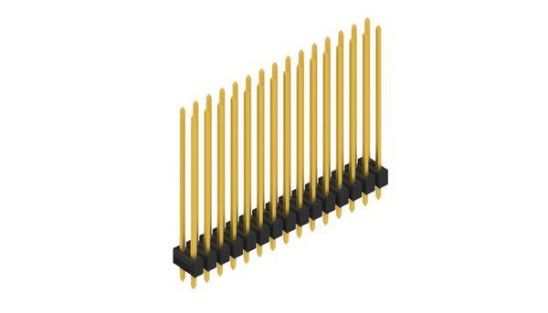 Fischer Elektronik Stiftleiste (Standard) Anzahl Reihen: 2 10055919 10St.