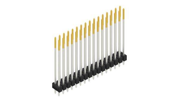 Fischer Elektronik Stiftleiste (Standard) Anzahl Reihen: 2 10055922 10St.
