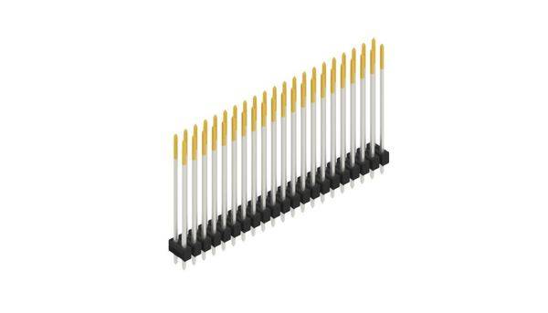 Fischer Elektronik Stiftleiste (Standard) Anzahl Reihen: 2 10055931 10St.