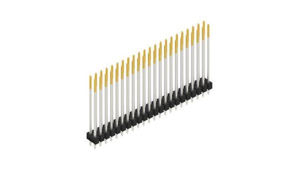 Fischer Elektronik Stiftleiste (Standard) Anzahl Reihen: 2 10055934 10St.