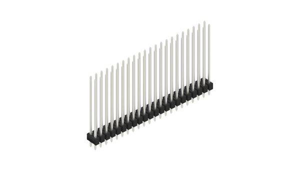 Fischer Elektronik Stiftleiste (Standard) Anzahl Reihen: 2 10055935 10St.