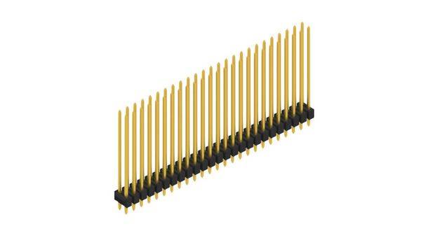 Fischer Elektronik Stiftleiste (Standard) Anzahl Reihen: 2 10055939 10St.