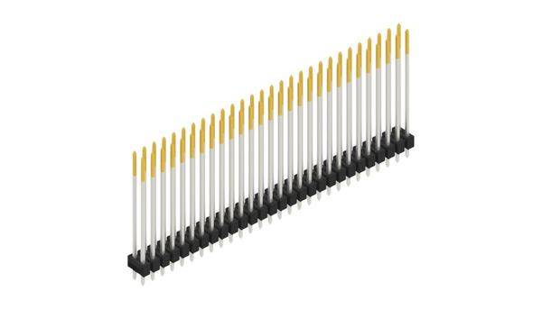 Fischer Elektronik Stiftleiste (Standard) Anzahl Reihen: 2 10055946 10St.