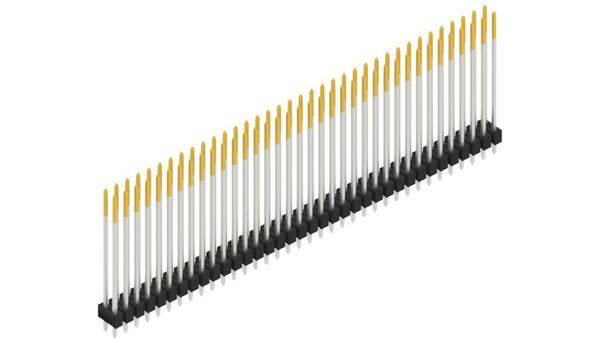 Fischer Elektronik Stiftleiste (Standard) Anzahl Reihen: 2 10055959 10St.