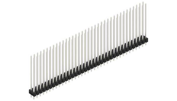 Fischer Elektronik Stiftleiste (Standard) Anzahl Reihen: 2 10055961 10St.