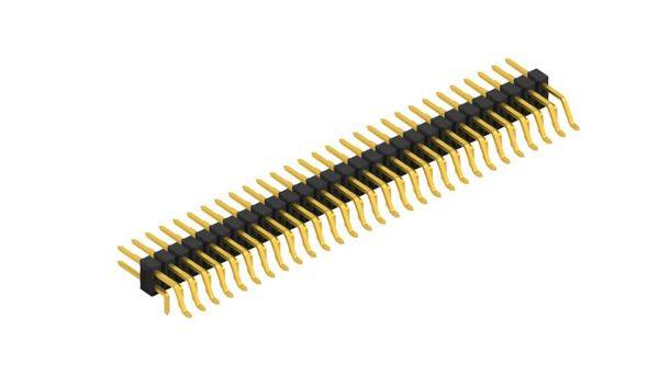Fischer Elektronik Stiftleiste (Standard) Anzahl Reihen: 2 SL28SMDTHR05858G 10St.