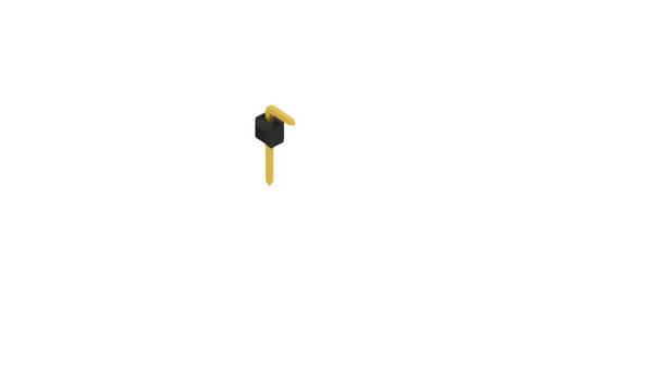 Fischer Elektronik Stiftleiste (Standard) Anzahl Reihen: 1 10055962 10St.