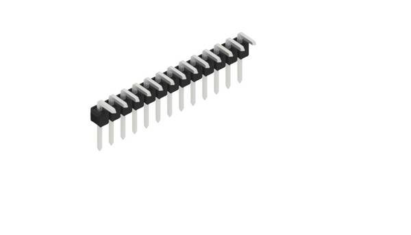 Fischer Elektronik Stiftleiste (Standard) Anzahl Reihen: 1 10056015 10St.