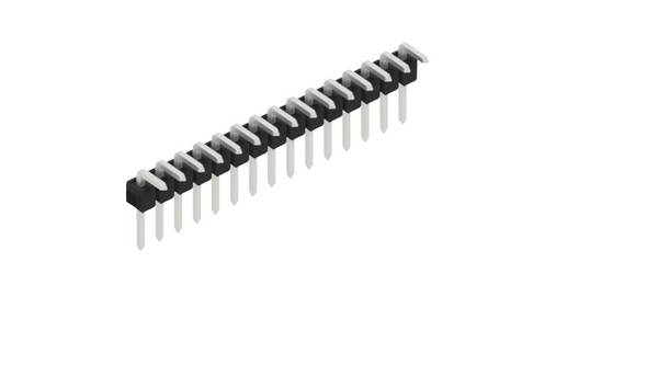 Fischer Elektronik Stiftleiste (Standard) Anzahl Reihen: 1 10056019 10St.