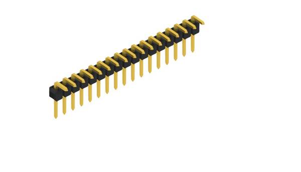 Fischer Elektronik Stiftleiste (Standard) Anzahl Reihen: 1 10056025 10St.