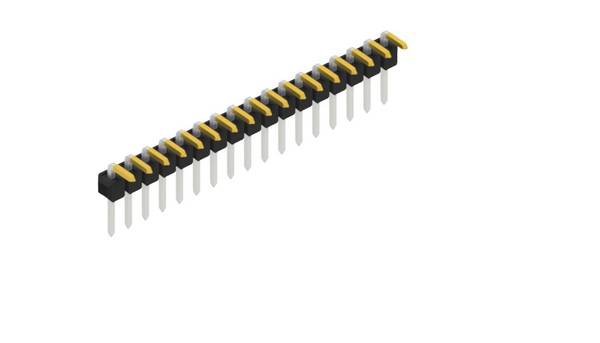 Fischer Elektronik Stiftleiste (Standard) Anzahl Reihen: 1 SL302517S 10St.