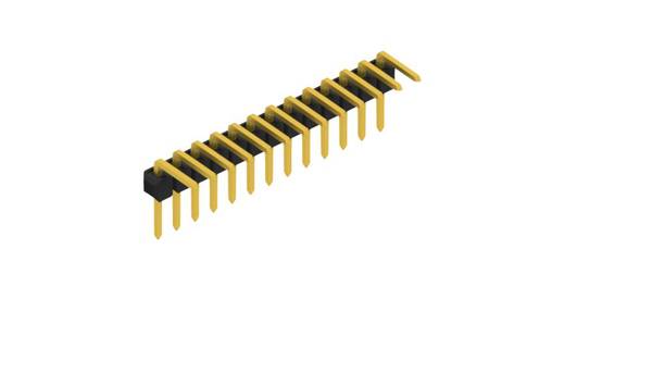 Fischer Elektronik Stiftleiste (Standard) Anzahl Reihen: 1 10056090 10St.