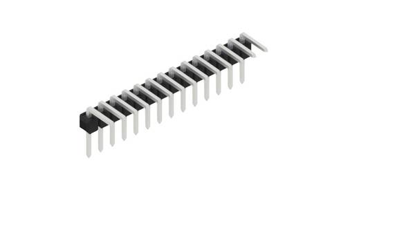 Fischer Elektronik Stiftleiste (Standard) Anzahl Reihen: 1 10056093 10St.
