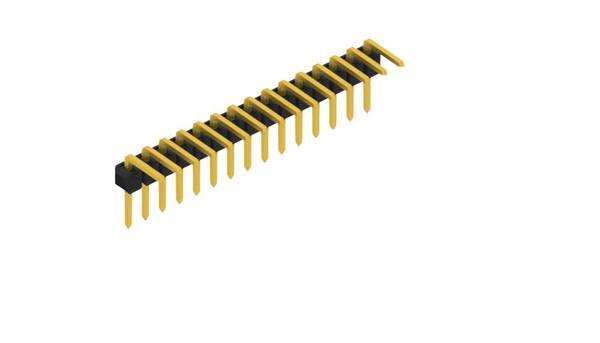Fischer Elektronik Stiftleiste (Standard) Anzahl Reihen: 1 10080314 10St.