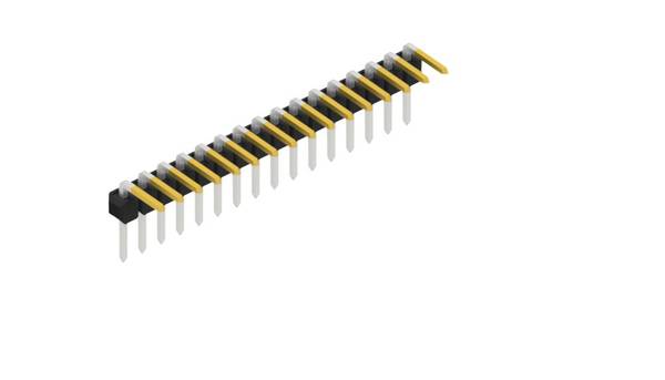 Fischer Elektronik Stiftleiste (Standard) Anzahl Reihen: 1 SL305316S 10St.