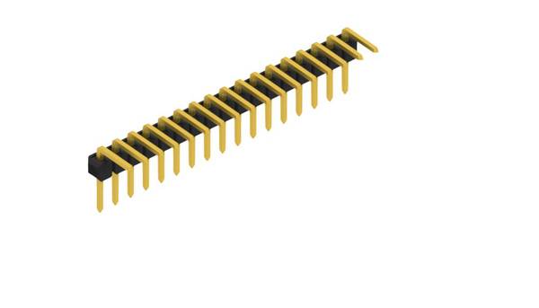 Fischer Elektronik Stiftleiste (Standard) Anzahl Reihen: 1 SL305317G 10St.