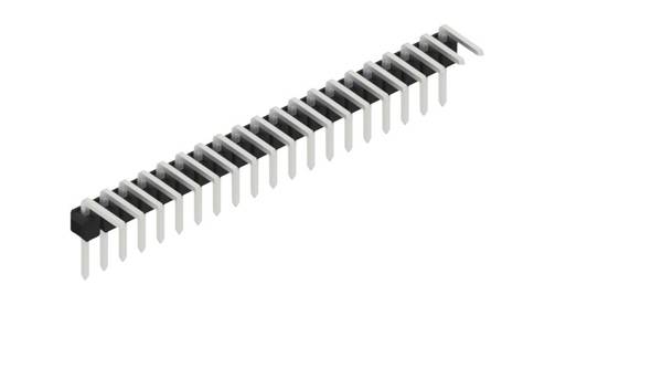 Fischer Elektronik Stiftleiste (Standard) Anzahl Reihen: 1 10056100 10St.