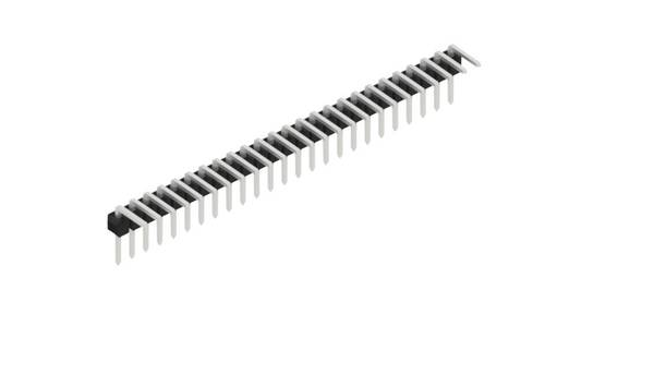Fischer Elektronik Stiftleiste (Standard) Anzahl Reihen: 1 10056104 10St.