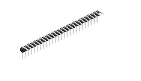 Fischer Elektronik Stiftleiste (Standard) Anzahl Reihen: 1 10056106 10St.