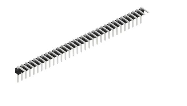 Fischer Elektronik Stiftleiste (Standard) Anzahl Reihen: 1 10056109 10St.
