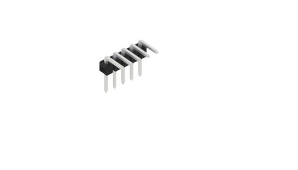 Fischer Elektronik Stiftleiste (Standard) Anzahl Reihen: 1 10056076 10St.