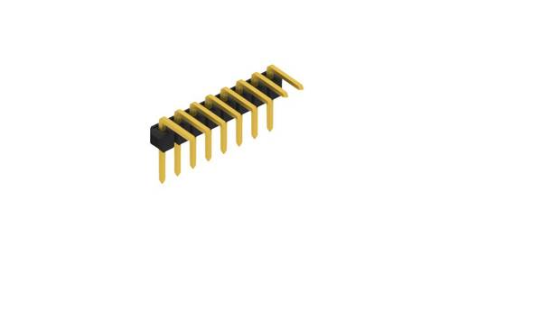 Fischer Elektronik Stiftleiste (Standard) Anzahl Reihen: 1 10056082 10St.