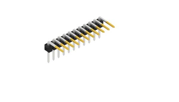 Fischer Elektronik Stiftleiste (Standard) Anzahl Reihen: 1 SL308011S 10St.