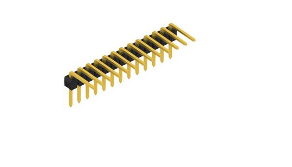 Fischer Elektronik Stiftleiste (Standard) Anzahl Reihen: 1 SL308013G 10St.