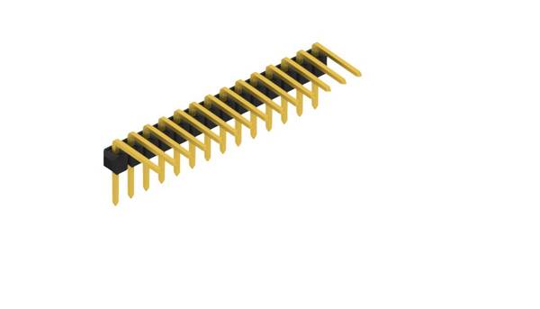 Fischer Elektronik Stiftleiste (Standard) Anzahl Reihen: 1 10056142 10St.