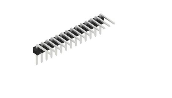 Fischer Elektronik Stiftleiste (Standard) Anzahl Reihen: 1 10056144 10St.
