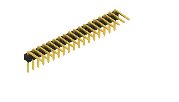 Fischer Elektronik Stiftleiste (Standard) Anzahl Reihen: 1 SL308018G 10St.