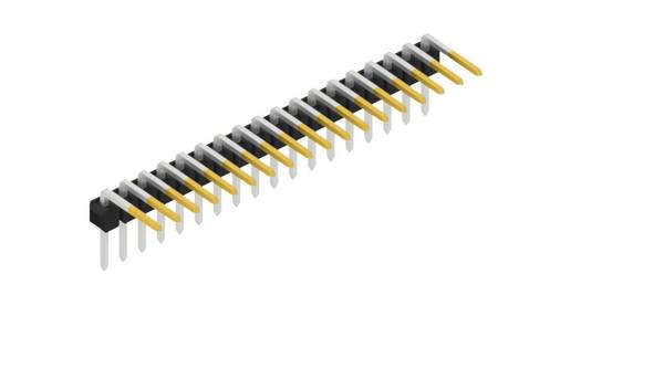 Fischer Elektronik Stiftleiste (Standard) Anzahl Reihen: 1 SL308018S 10St.