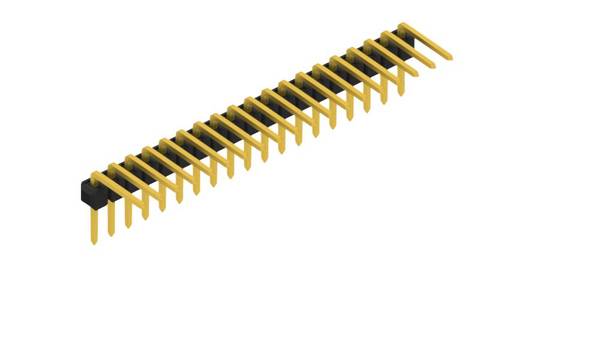 Fischer Elektronik Stiftleiste (Standard) Anzahl Reihen: 1 SL308019G 10St.