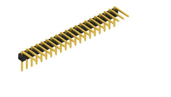 Fischer Elektronik Stiftleiste (Standard) Anzahl Reihen: 1 10056151 10St.