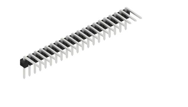 Fischer Elektronik Stiftleiste (Standard) Anzahl Reihen: 1 10138951 10St.