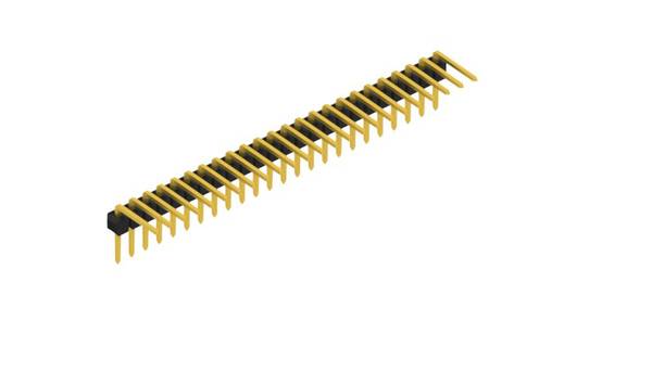 Fischer Elektronik Stiftleiste (Standard) Anzahl Reihen: 1 SL308024G 10St.