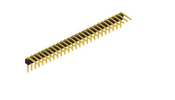 Fischer Elektronik Stiftleiste (Standard) Anzahl Reihen: 1 SL308026G 10St.